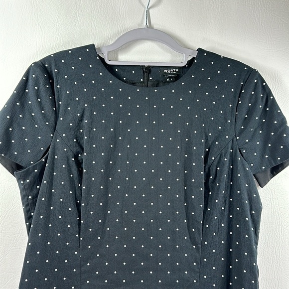 Worth Polka Dot Pencil Style Dress, 8 - Picture 2 of 10
